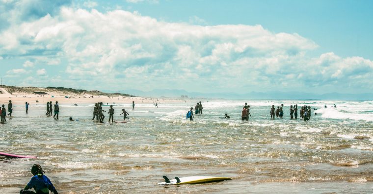 Ecole de surf, Landes, tourisme