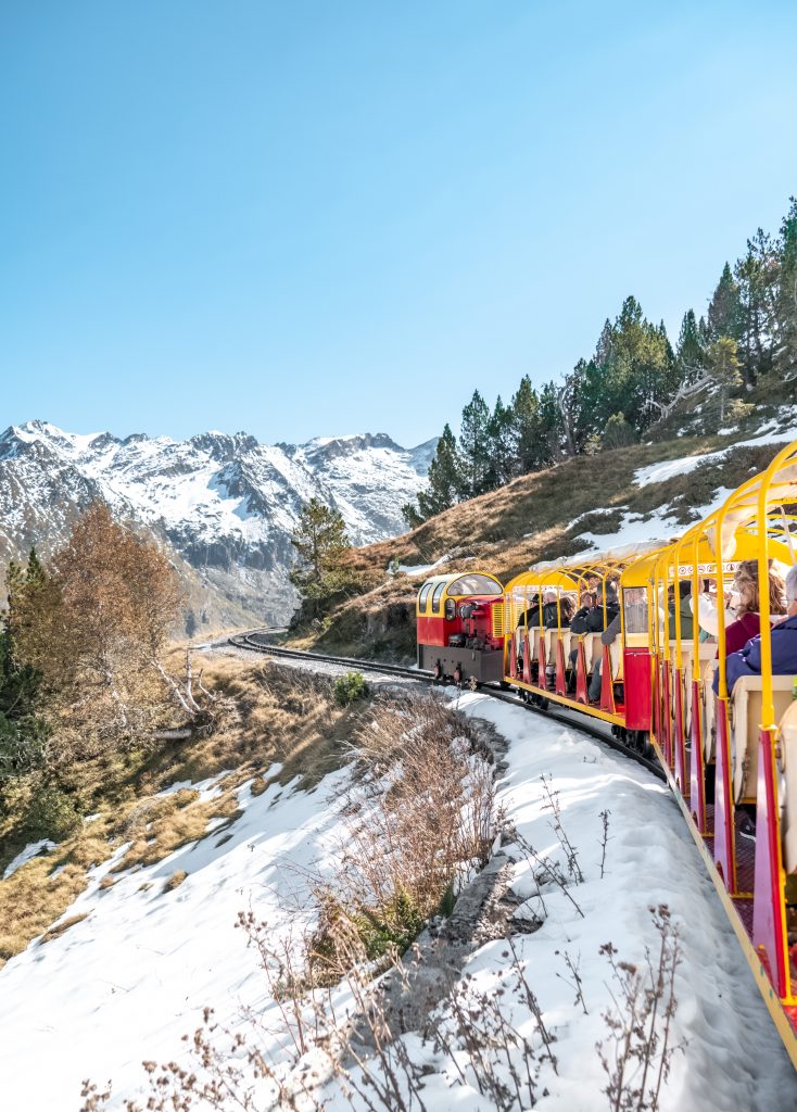Train neige à Artouste, Pyrénées