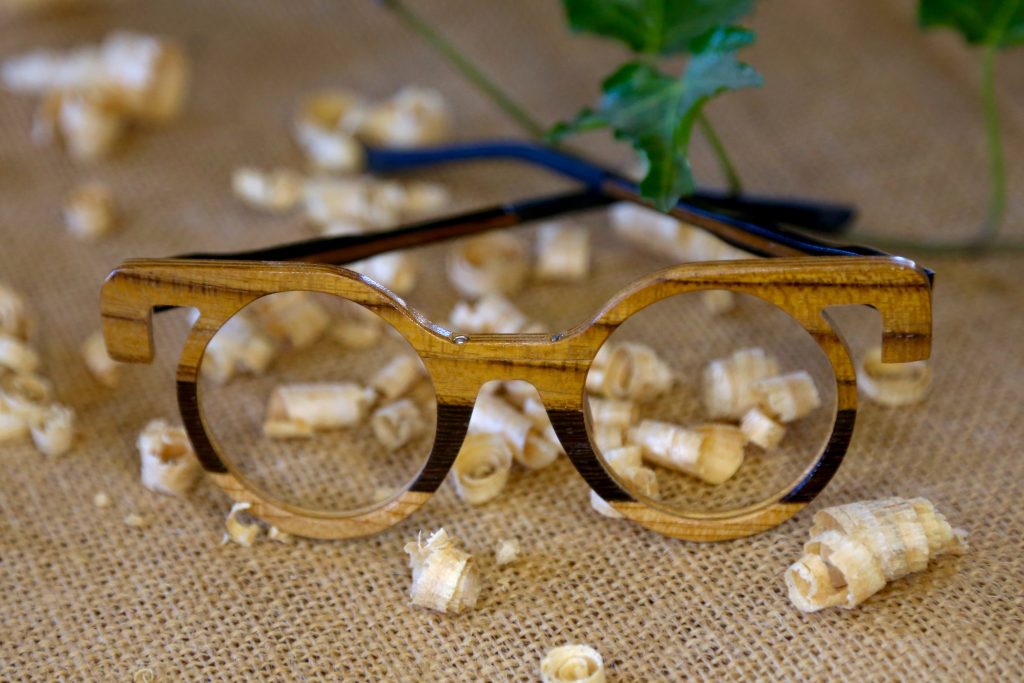 Lenha, lunettes de vues en bois