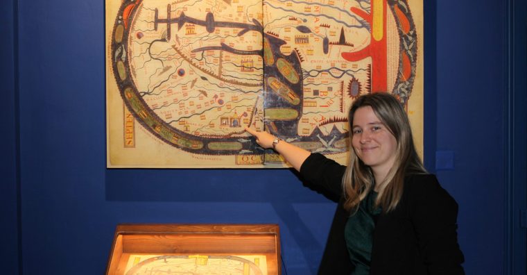 La « Mappa Mundi », somme du savoir géographique du XIe siècle Saint-sever