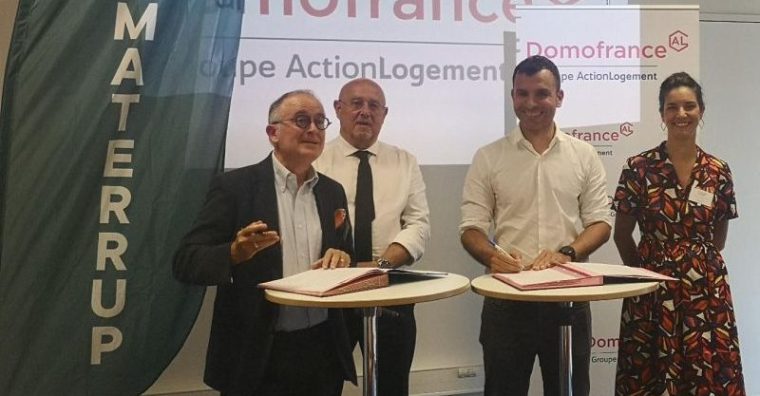 Illustration de l'article Construction bas carbone : Materrup signe un partenariat avec Domofrance