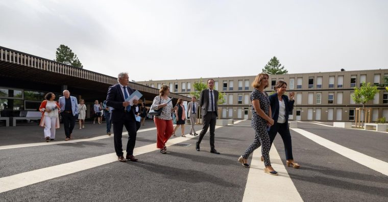 La rénovation du collège Lubet-Barbon à Saint-Pierre-du-Mont, inaugurée le 4 septembre, est chiffrée à 6,45 millions d’euros