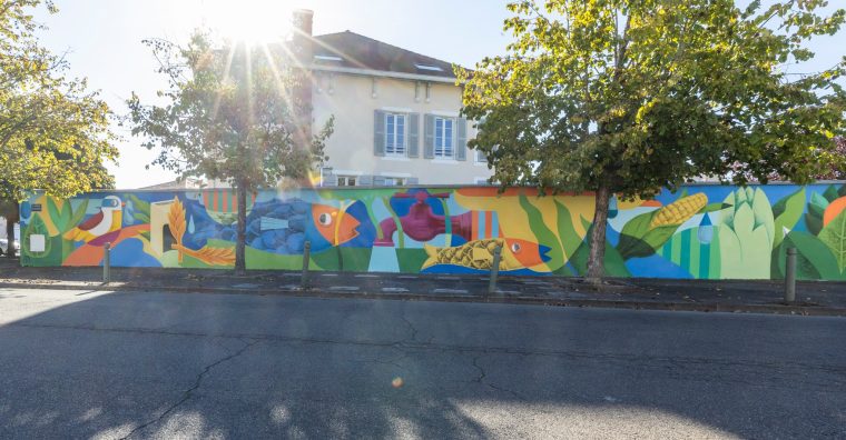 Illustration de l'article Street Art : nouvelle fresque à Mont-de-Marsan