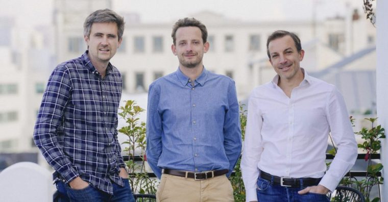 Les trois co-fondateurs de Vasco, Hervé Degreve, Sébastien Prot et Mathieu Guerchoux (de gauche à droite) © duchili