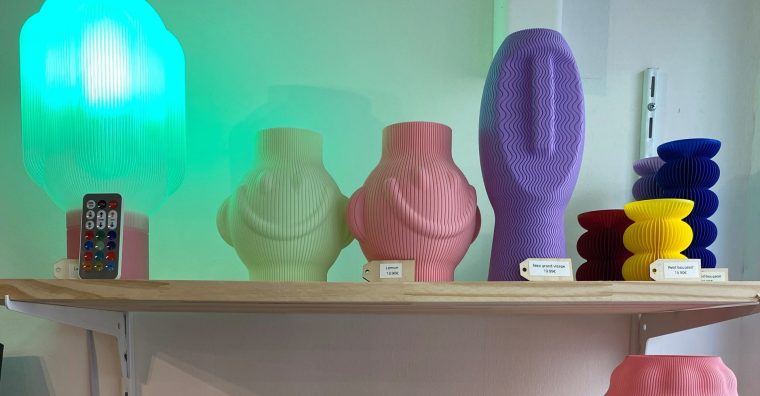 Illustration de l'article Impression 3D – Des cache-pots en amidon de maïs