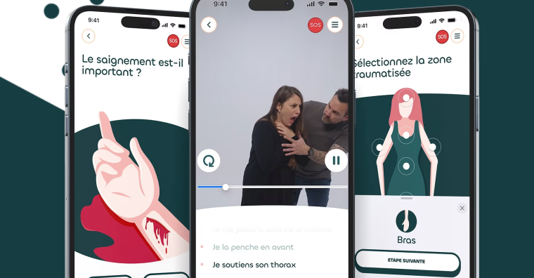 Illustration de l'article Région – Santé – Aidma, première appli d’intervention d’urgence