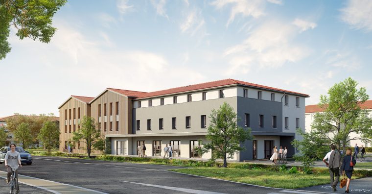 Illustration de l'article Immobilier – Pose de la première pierre de la résidence Canopée à Saint-Vincent-de-Tyrosse