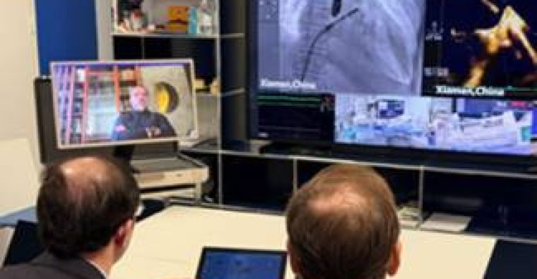 Illustration de l'article Région – Innovation : le CHU télépilote depuis Bordeaux une intervention cardiaque en Chine 