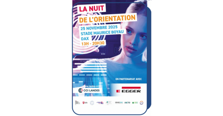 Illustration de l'article 5e Nuit de l’orientation, le 25 novembre à Dax