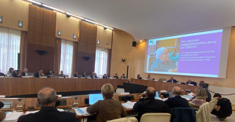 Illustration de l'article Budget du conseil départemental : un taux différencié de 5 % pour les résidents des Ehpad et 650 véhicules de service pour les aides à domicile