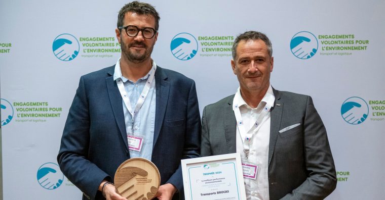 Illustration de l'article Transition écologique – Les Transports Brocas primés pour leur performance environnementale