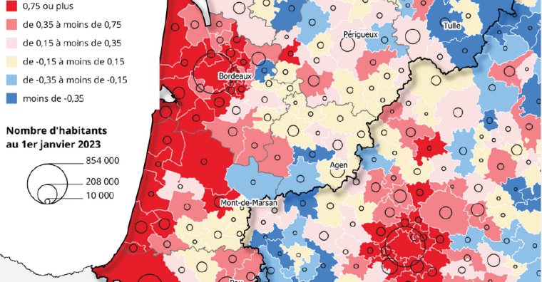 Illustration de l'article Démographie – Les Landes confirment leur attractivité