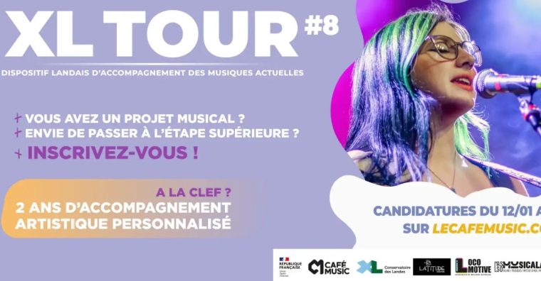 Illustration de l'article Musique – XL Tour #8 : appel à candidatures