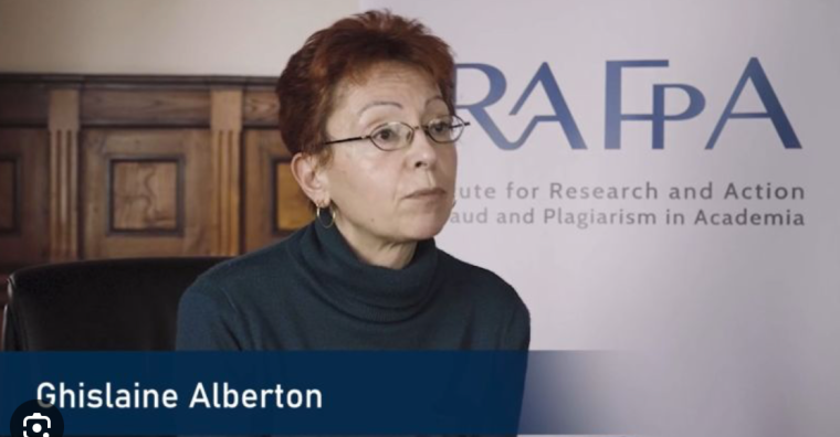 Ghislaine Alberton ,l'Ordre national du Mérite