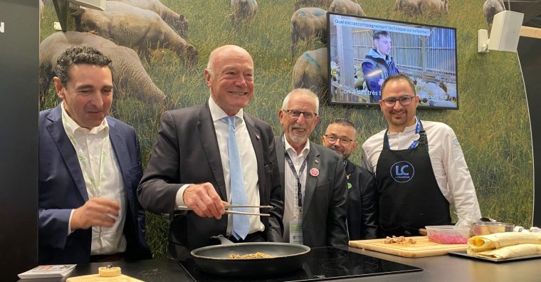 Alain Rousset, salon de l'agriculture