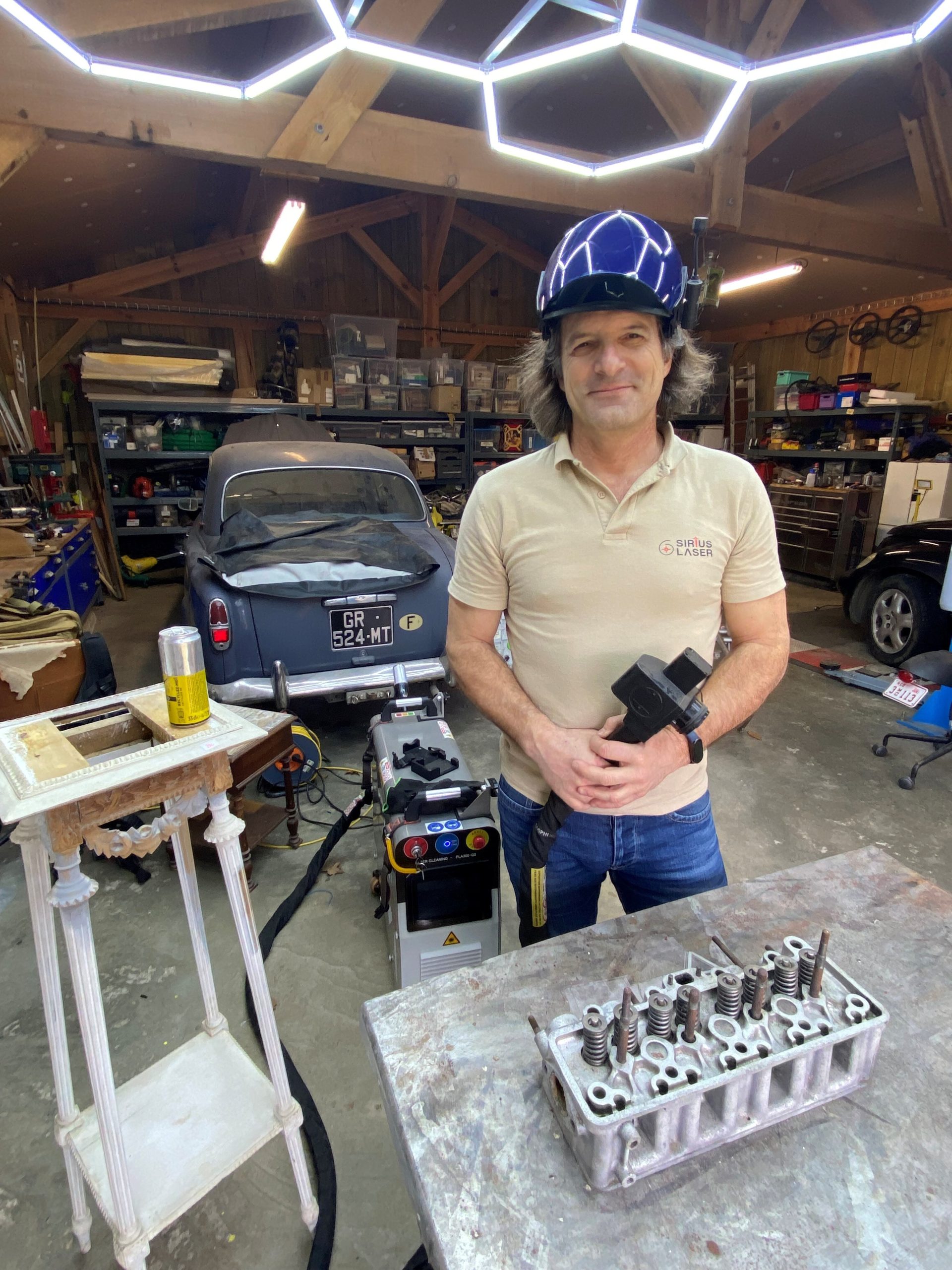 Raphaël Ferdani, Sirius laser