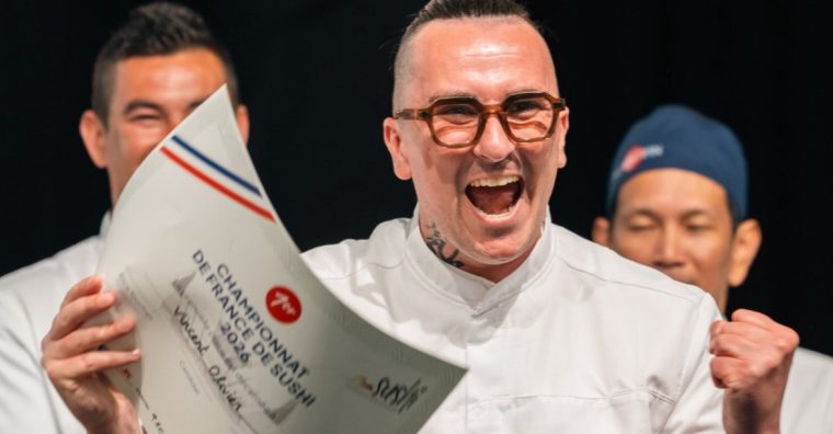 Illustration de l'article Gastronomie – Vincent Olivier, champion de France de sushi