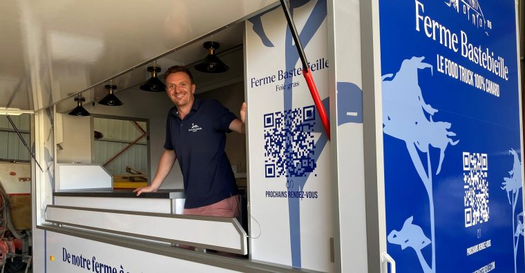 Illustration de l'article Gastronomie – La ferme Bastebieille a désormais son « food-truck 100 % canard » pour les fêtes et festivals