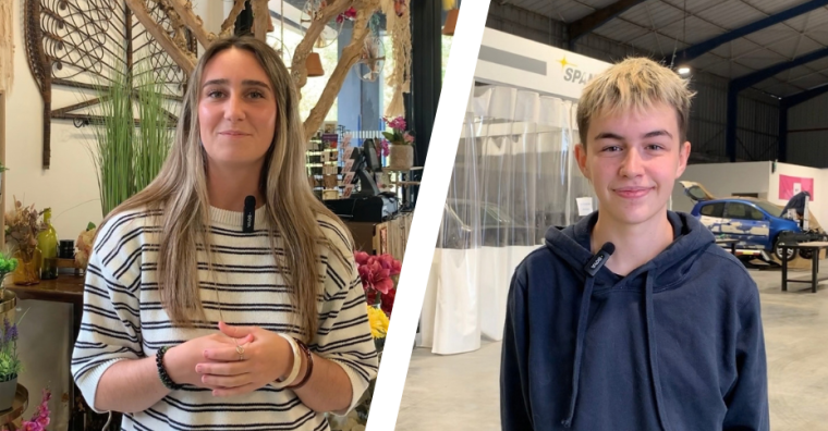 Illustration de l'article Artisanat — Lilou Maitret et Elaia Lassalotte médaillées aux finales régionales des Olympiades des métiers à Bordeaux